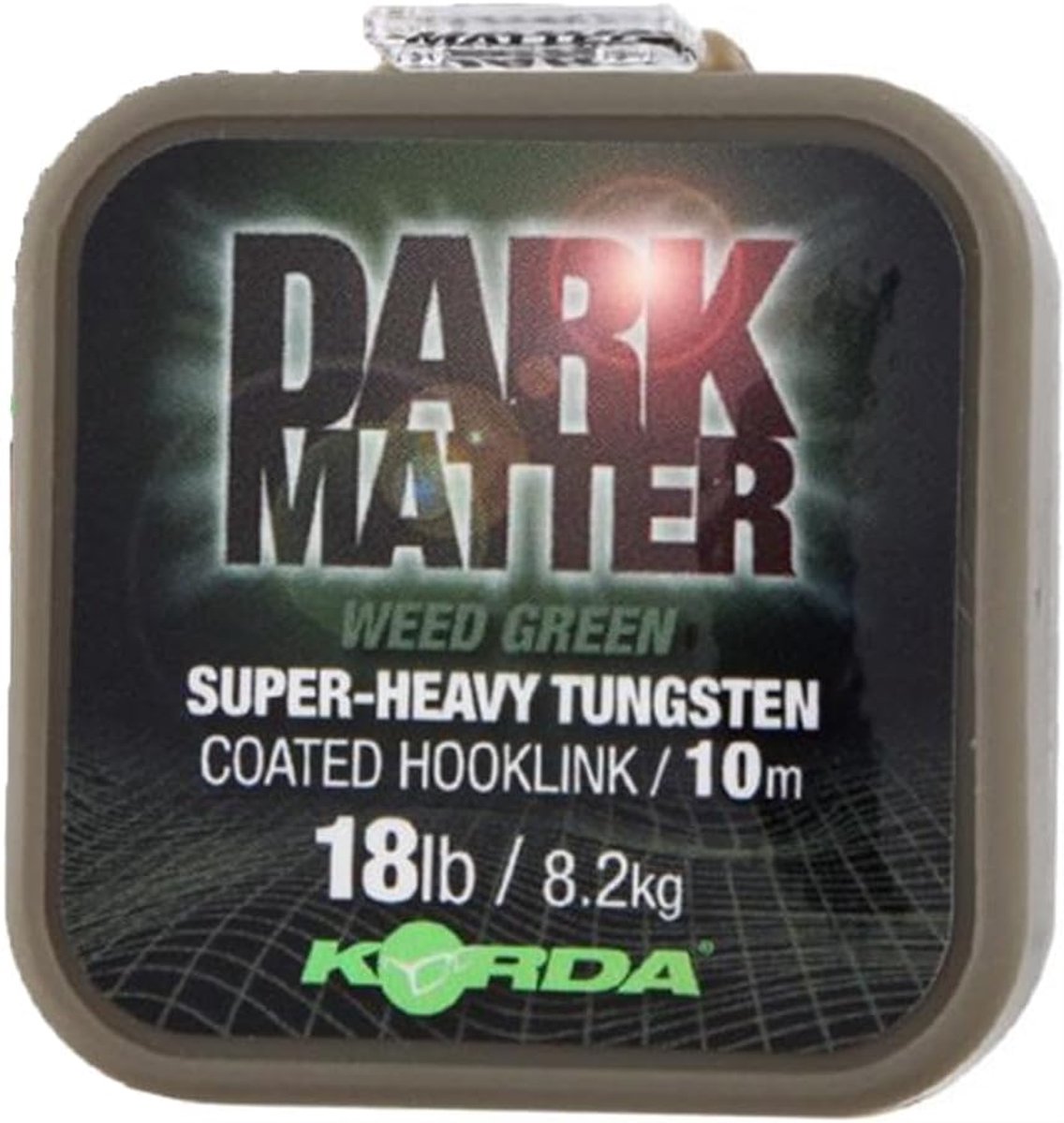 SnelShoppen - Donkere Materie Vlechtlijn 10 m - Wolfraam Gecoat - Super Heavy Performance - Perfect voor Karper- en Feedvisserij