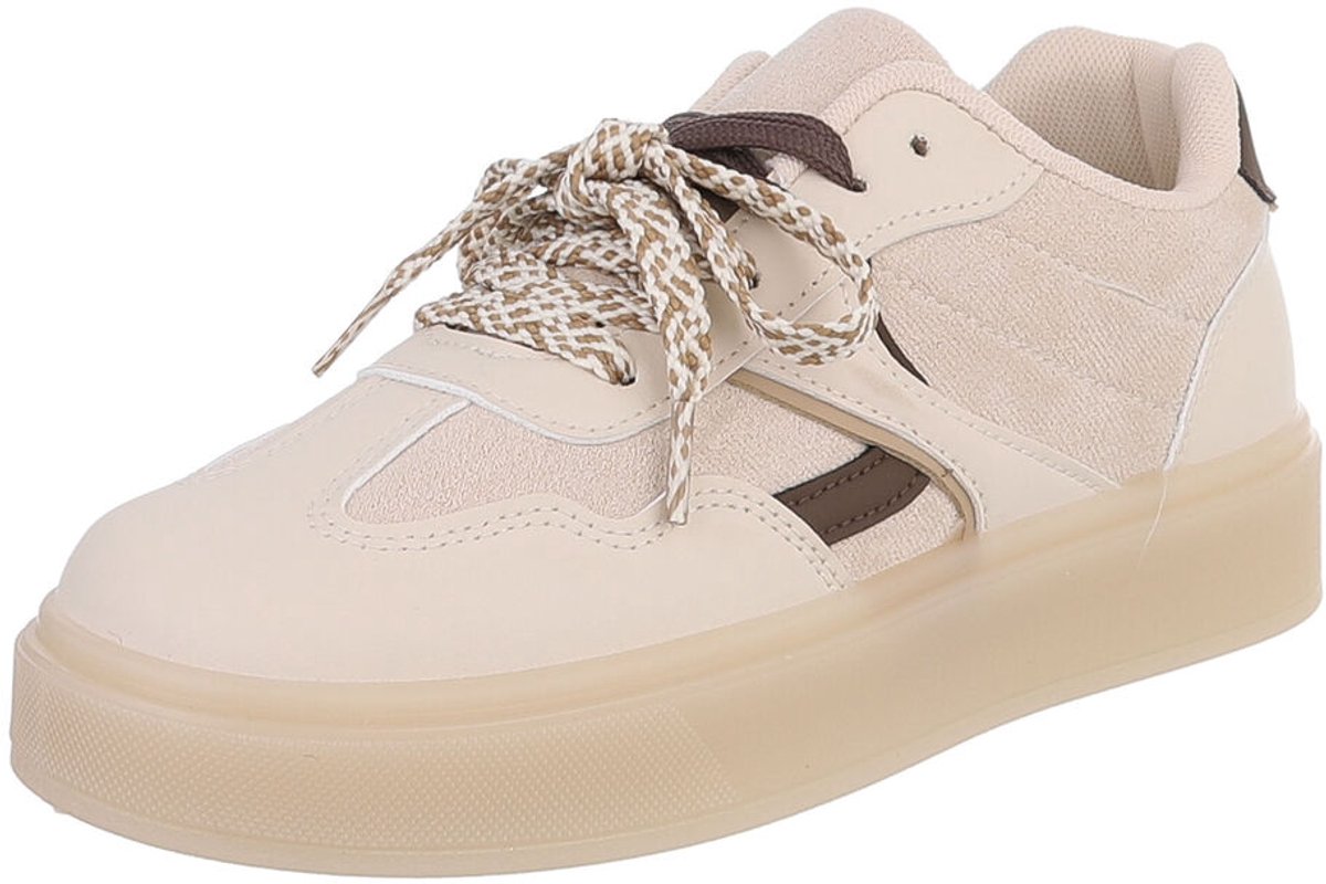 Sneaker - Vetersluiting en dikke zool - Dagelijks gebruik Mt:40