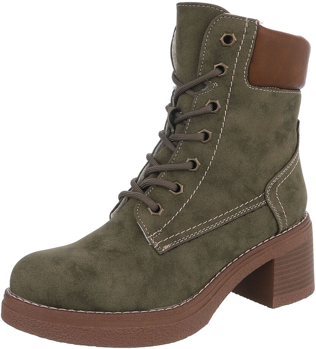 Veterboots - hoge schacht - dames Mt:36