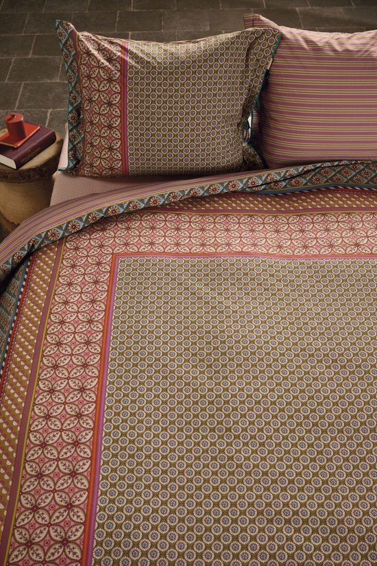 Pip Studio Bogolan Dekbedovertrek - Extra breed - 260x200/220 cm - Multi van Pip Studio — afbeelding 2