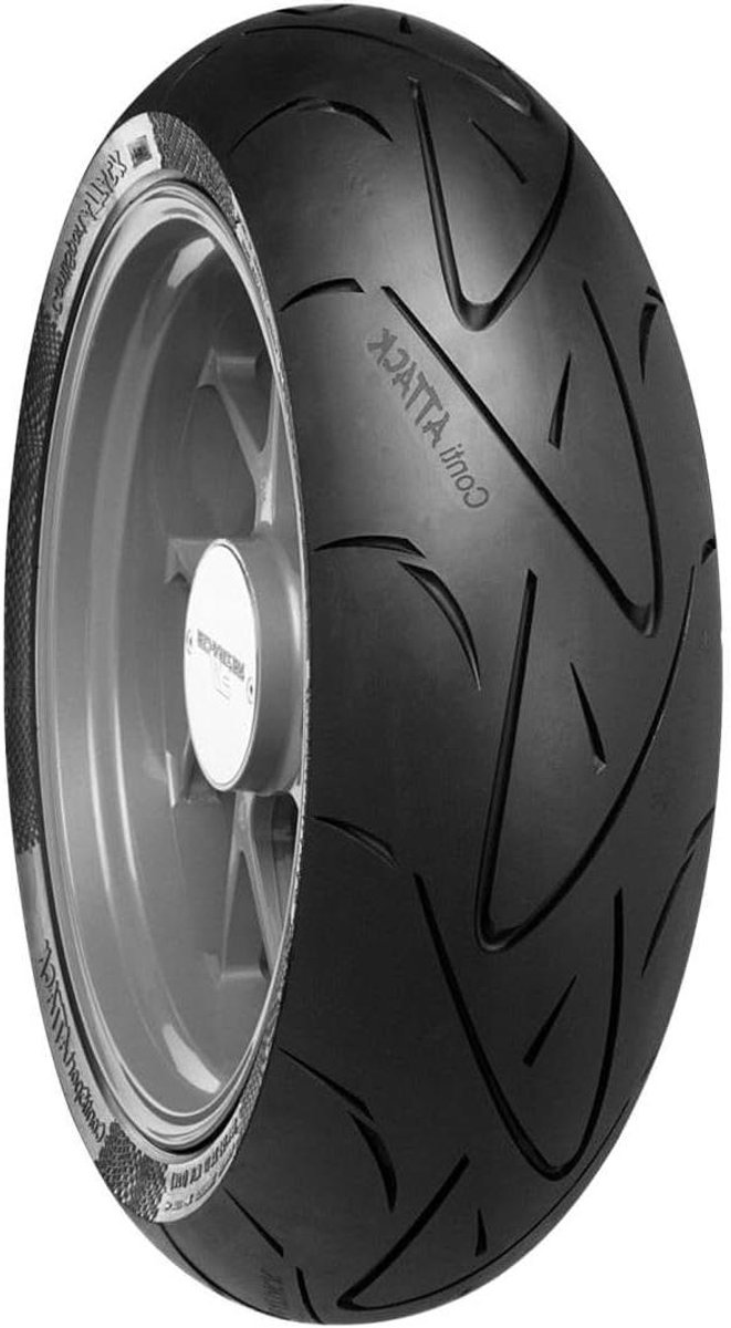 Motorband - Sportband - Veilig Rijden - Het Hele Jaar - 190/55ZR17 - Zwart