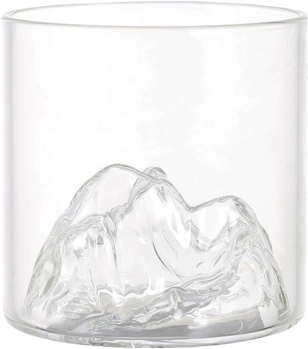 Elegante set van 2 hittebestendige whiskyglazen in transparant ontwerp, perfect voor whiskyproeverijen en smaakbeleving