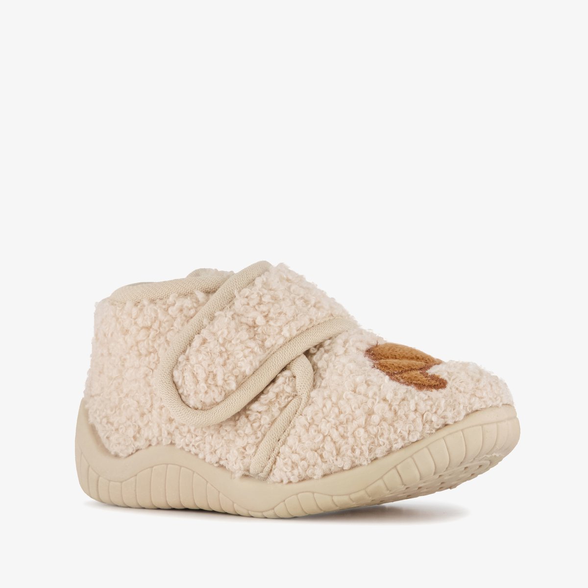 Thu!s kinder pantoffels met croissantje beige - Maat 23 - Sloffen