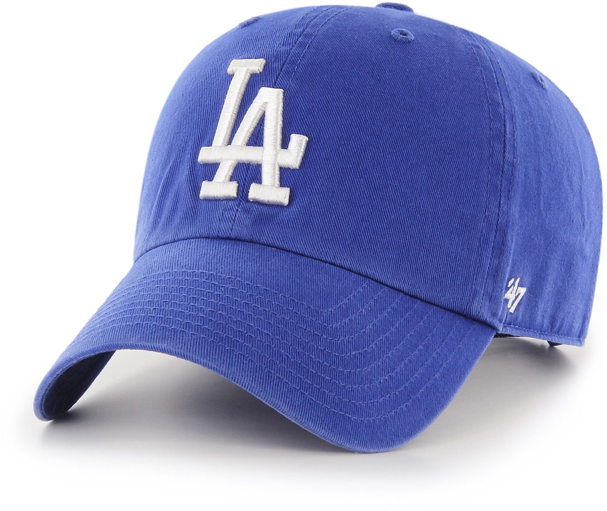 47 Brand MLB Los Angeles Dodgers 47 Clean Up Cap - Mannen - Blauw - Maat One size
