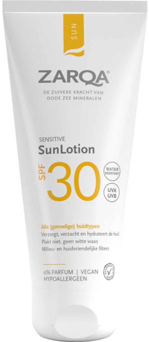 Zarqa Sun SunLotion SPF 30 - 2 x 200 ml - Voordeelverpakking