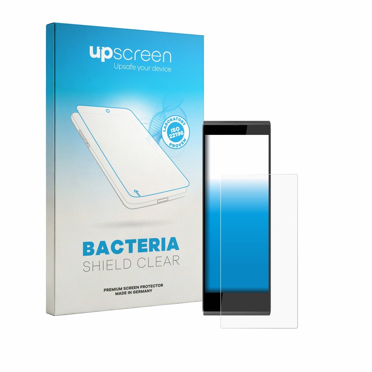 upscreen - Screenprotector voor Thunderbook Hercules W156 - Folie Beschermfolie transparant antibacterieel