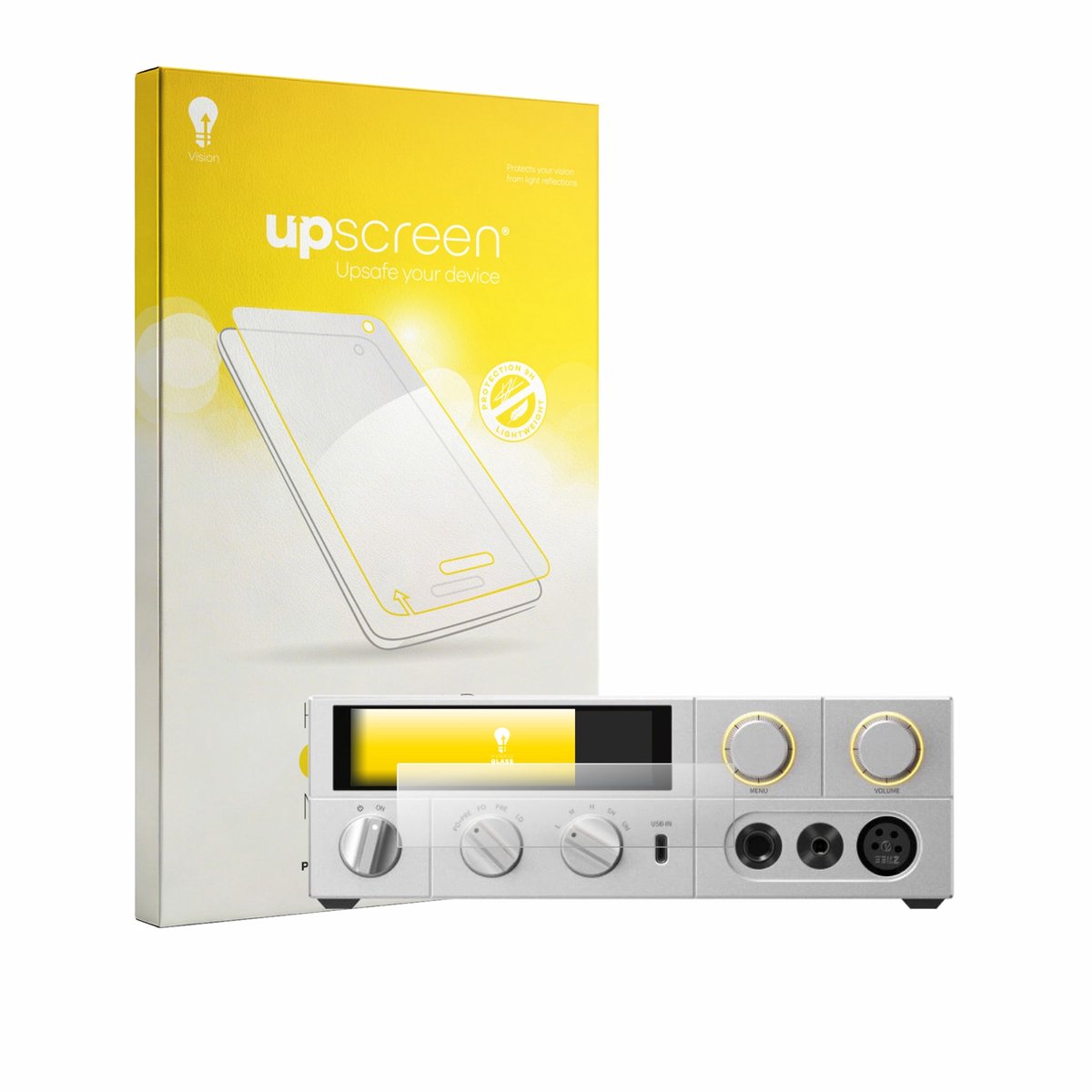upscreen - Screenprotector voor FiiO K17 - Folie Beschermfolie Beschermglas matte