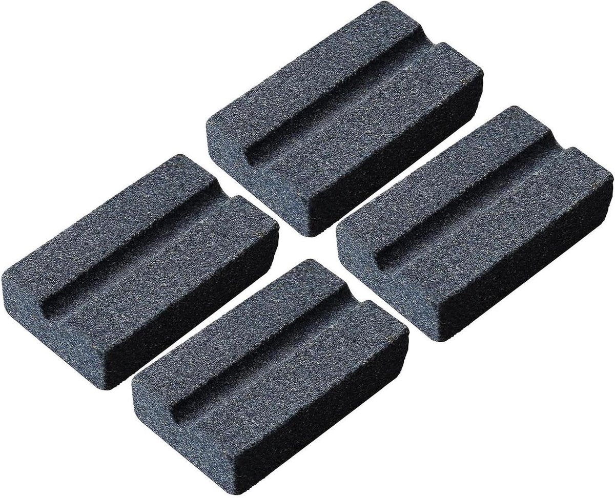 Dart Slijpsteen - Dartpunt Slijper - Darts Scherp Houden - Duurzaam Zandsteen - 5 x 3 x 2 cm - Grijs