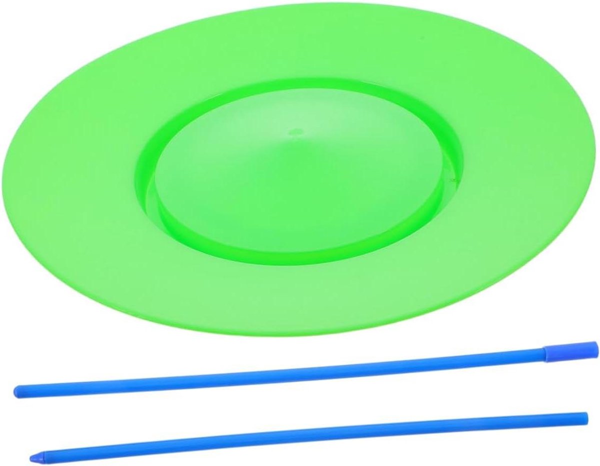 Juggling Plates - Balancing Plates - Skill Training - Precise Control - 25.5 cm - Vegetable