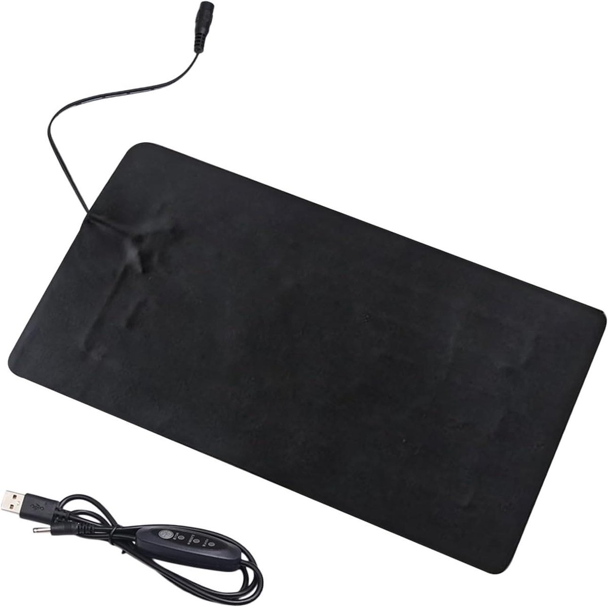 Plant Warmtemat - Verwarmingskussen Kieming - Planten Groei Bevorderen - Uniforme Warmteoverdracht - 33x18 cm - Zwart
