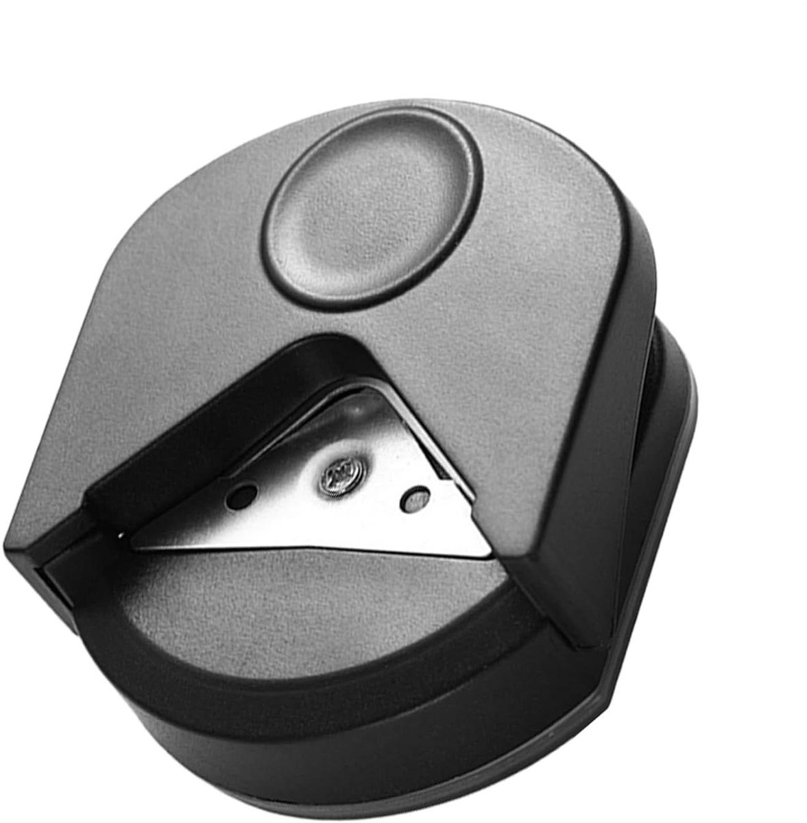 Hoek Afronder - Ronde Hoek Stans - Kaarten Maken - Ingebouwde Afvalbak - 4 mm Radius - Zwart