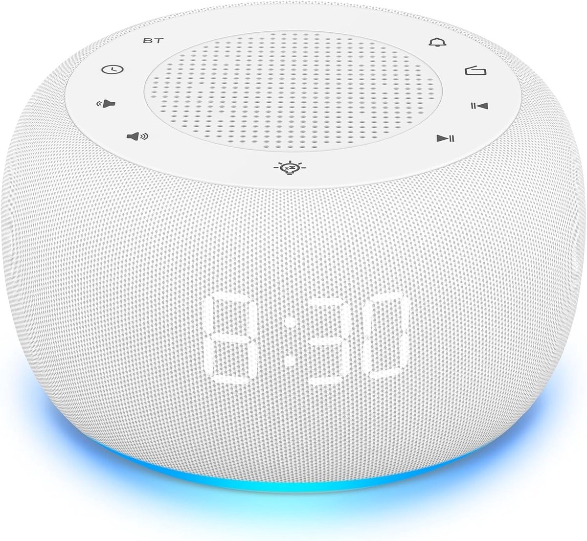 Wekkerradio met Bluetooth-luidspreker - Zwart - Compact 4-in-1 Ontwerp - Voor Thuis, Kantoor en Op Reis
