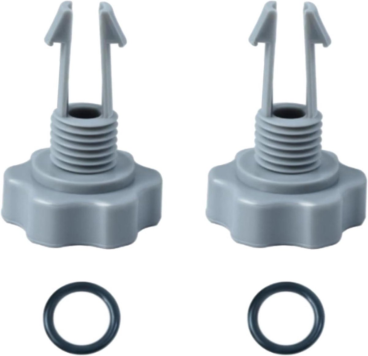Filterpomp Afdichtingsset – Reserveonderdelen Pomp – Zwembad Onderhoud – Verwijdert Lucht Afzettingen – 5 x 5 x 1.5 cm – Zwart