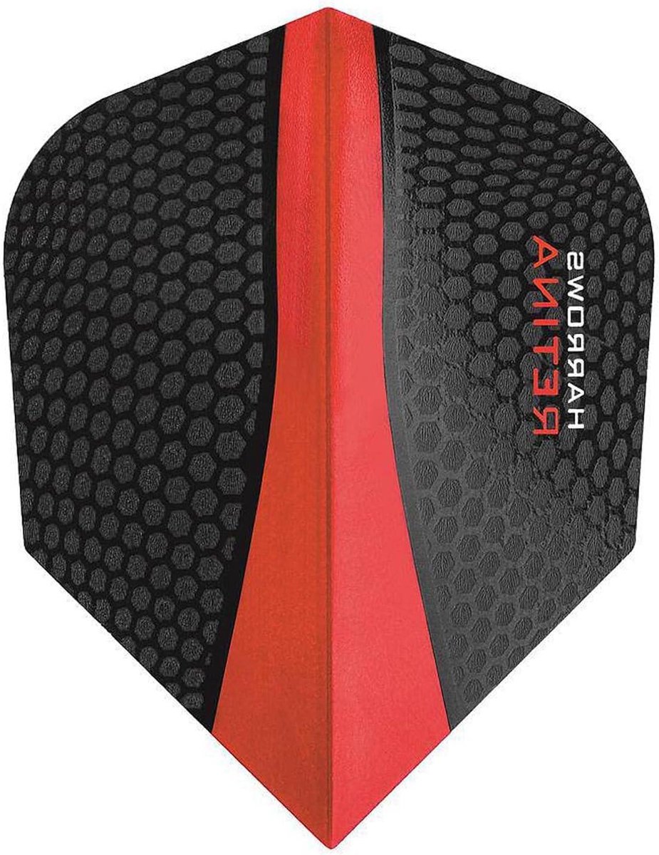 Graflite Dart Flights - Dart Accessoires - Darts Spelen - Standaard Model - 3 Stuks - Zwart