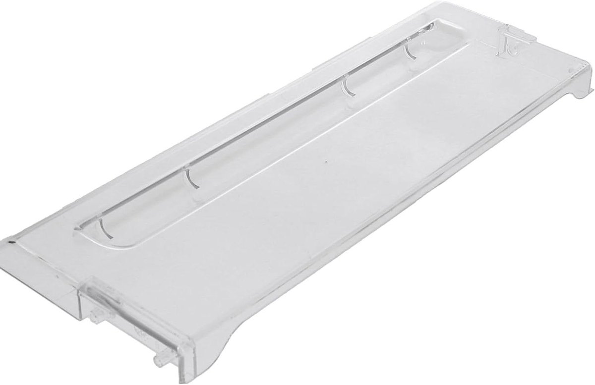 Vriesvakklep Vriezer - Vrieslade Klep - Vriezer Reparatie - Transparant Kunststof - 410 x 163 mm - Transparant