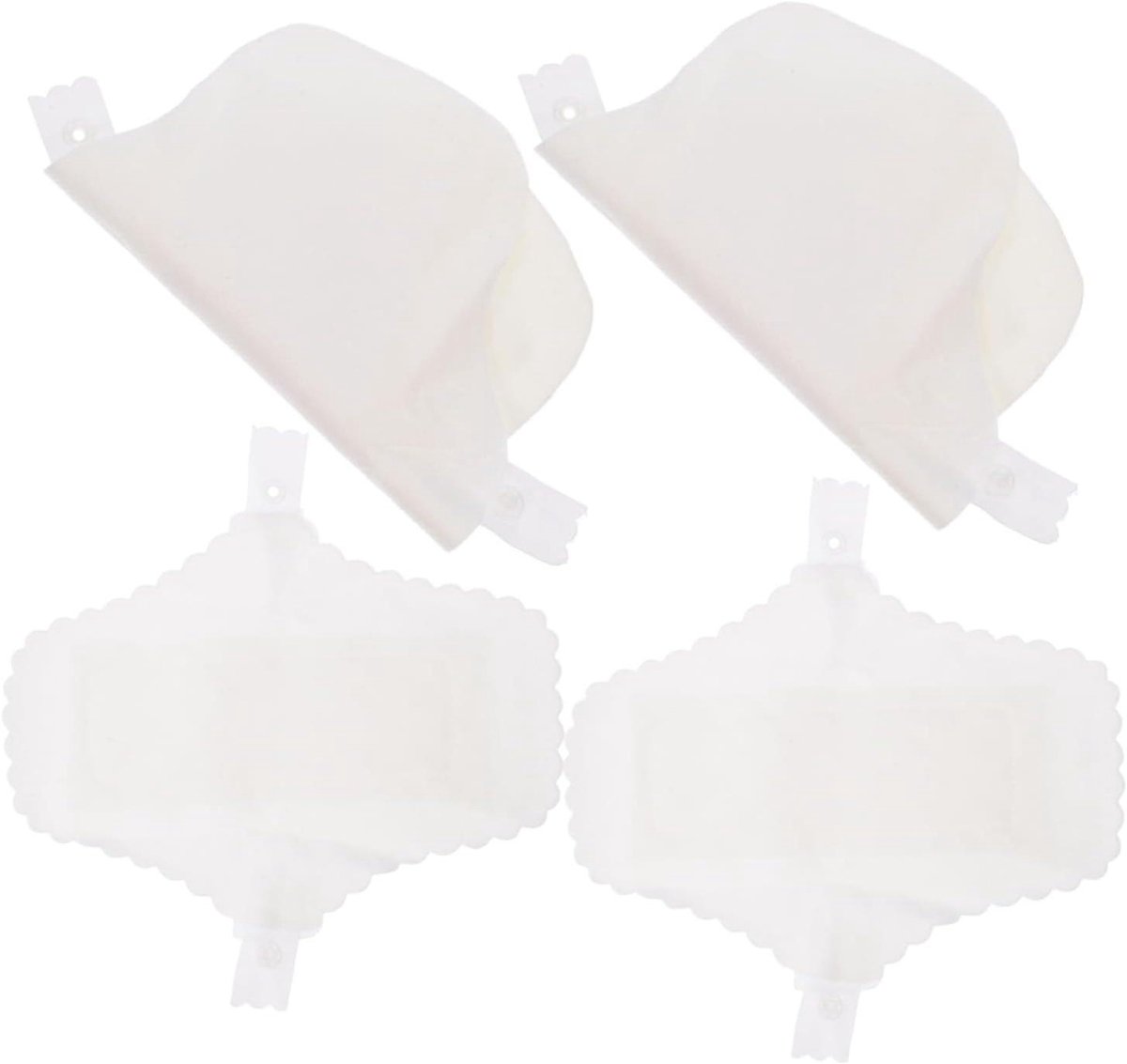 Herbruikbare Maandverbanden - Wasbare Pads - Intieme Hygiëne - Drukknopen Sluiting - 18 x 13.5 cm - Niet gespecificeerd