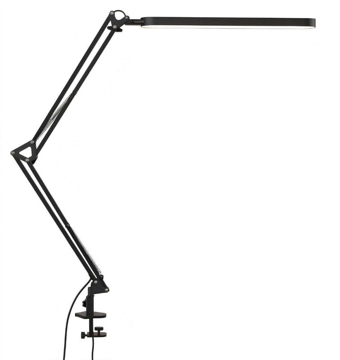 KIRA® Monitorlamp - Dimbare Monitorlamp voor Oogbescherming - Monitor Lightbar met Touch Bediening - Zwart - 5cm x 70cm x 80cm