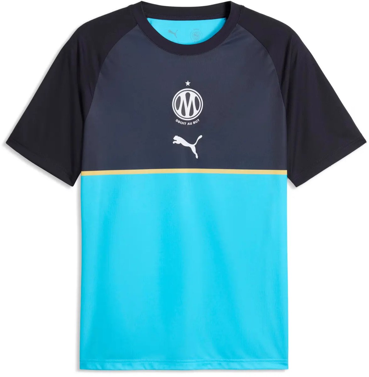 OM-shirt Warm Up 2026/27 Bribght Aqua