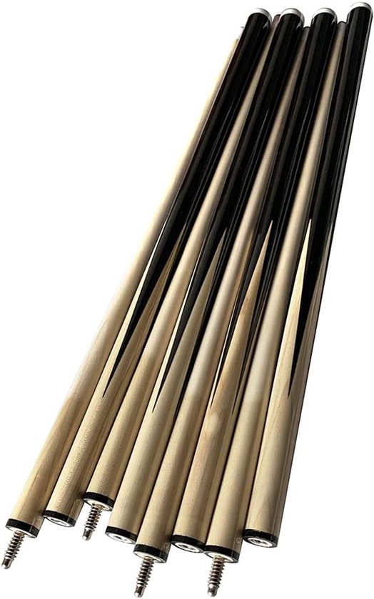 Biljart Brug Keu - Pool Keu - Biljart Spelen - Tweedelige Middenverbinding - 57 inch - Houtkleur — afbeelding 5