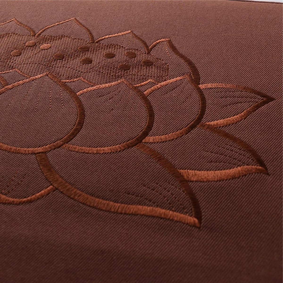 Meditatie Kussen Set - Zitkussen Yoga - Ontspanning Vinden - Natuurlijke Materialen - 60x60cm - Grijs