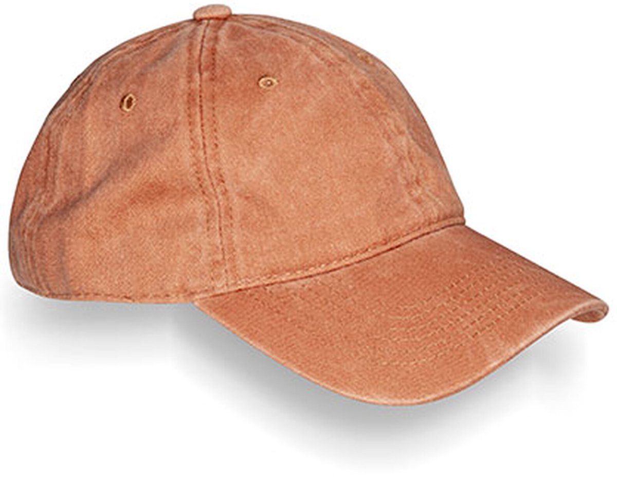 Result Pure Cotton Vintage Cap RH092 - Vintage Orange - One size