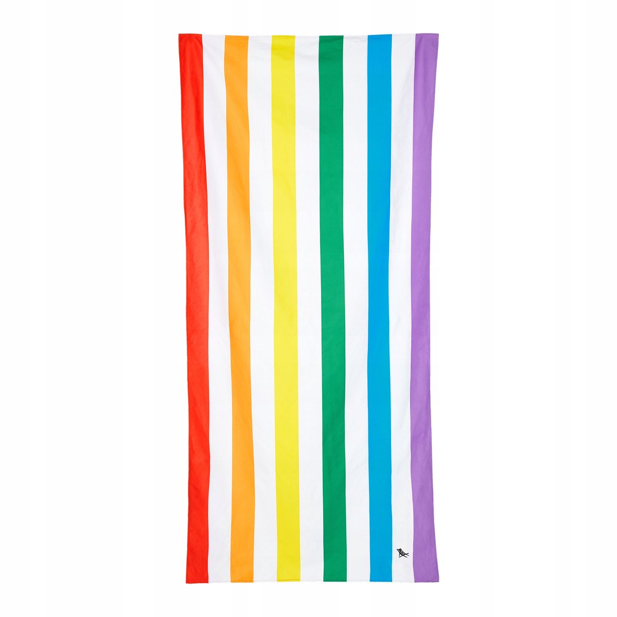 Snelle Droge Strandlaken 160x90 cm - Regenboog Kleuren