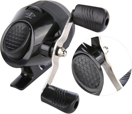 Draagbare en lichte spincast visserij reel met metalen rocker arm - Perfect voor beginners en visliefhebbers, ideaal voor buitenactiviteiten en harpoenvissen — afbeelding 2