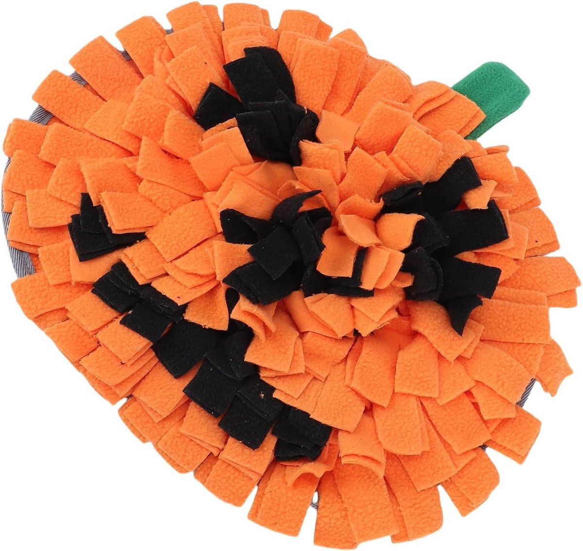 Snuffelmat voor Huisdieren - Voedermat Hond - Hond Trainen - Pompoen Vorm - 30 x 20 cm - Oranje