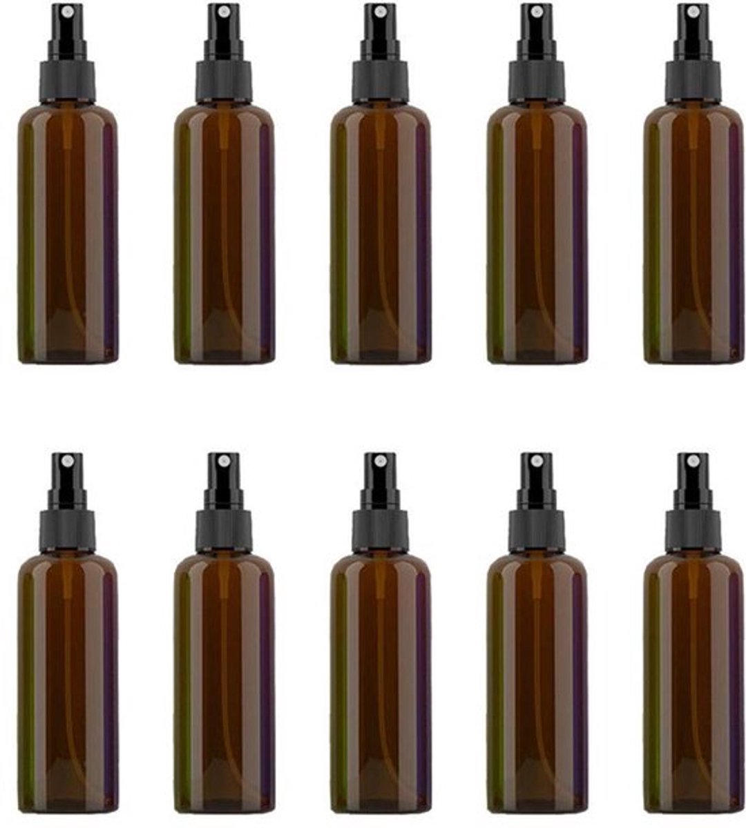 Spuitflessen 100ml - Lege Spuitflessen - Navulbaar - Fijne Mist Verstuiver - Kunststof - Lekbestendig