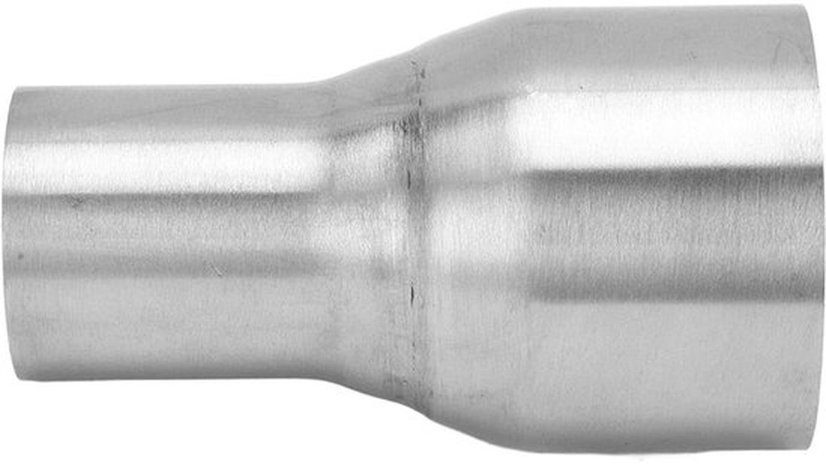 Uitlaat Verloopstuk - Universeel - Roestvrij Staal - 51mm Tot 76mm - Adapter voor Auto - Geschikt voor Voertuigen