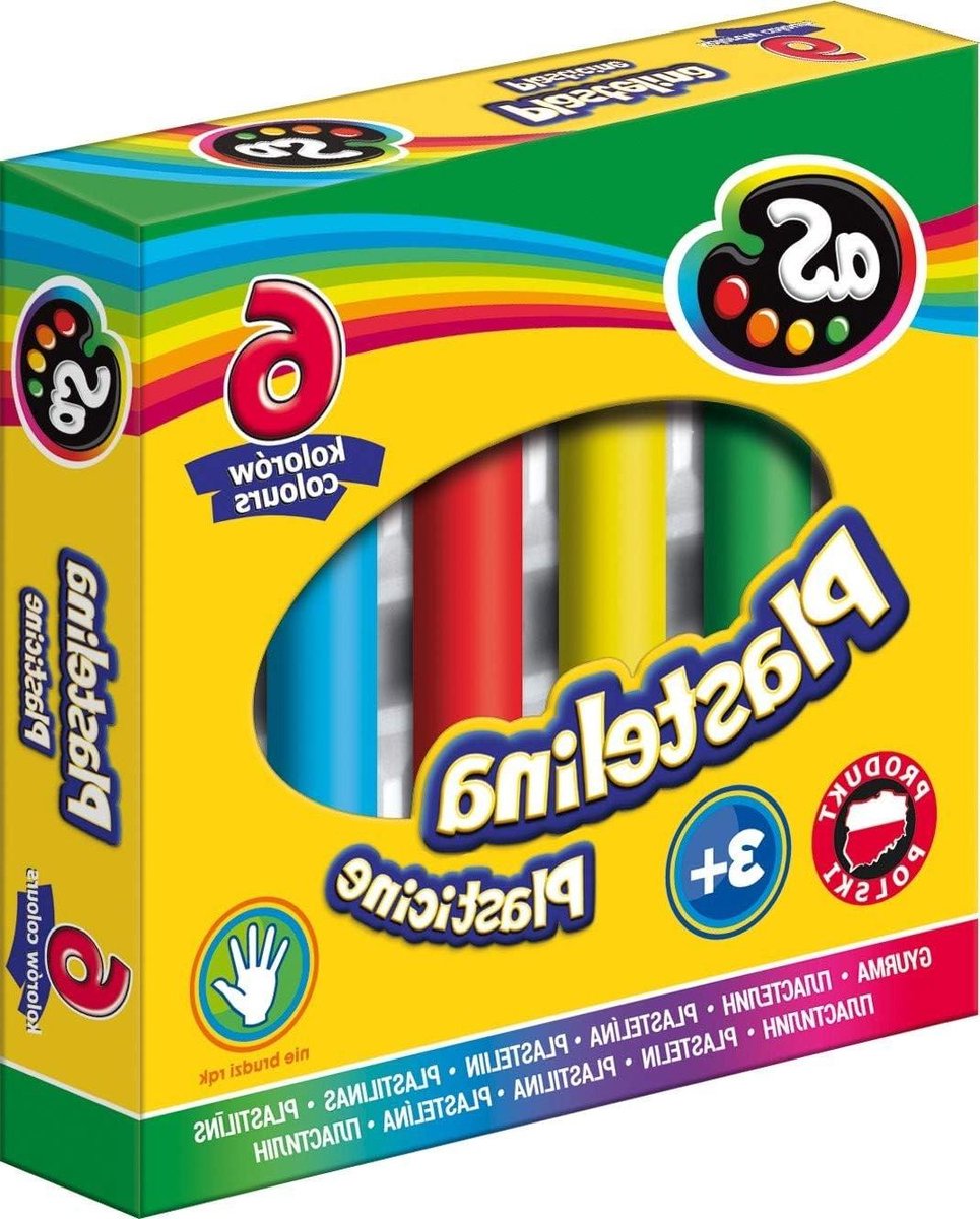 Speelklei Set - Kneedbare Klei - Creatief Spelen - Niet Plakkerig - 80 g - 6 Kleuren