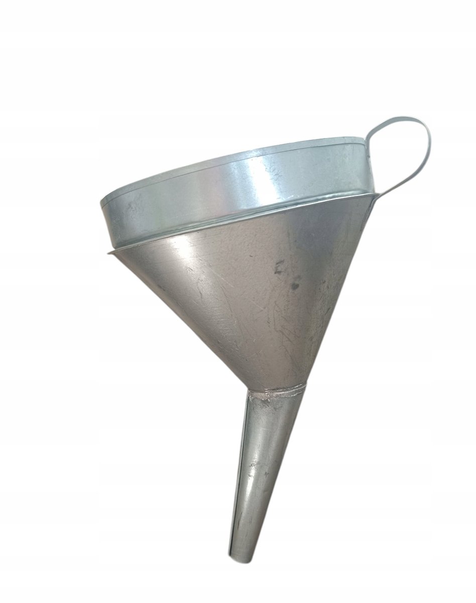 Metalen Trechter met Zeef - 24cm Diameter