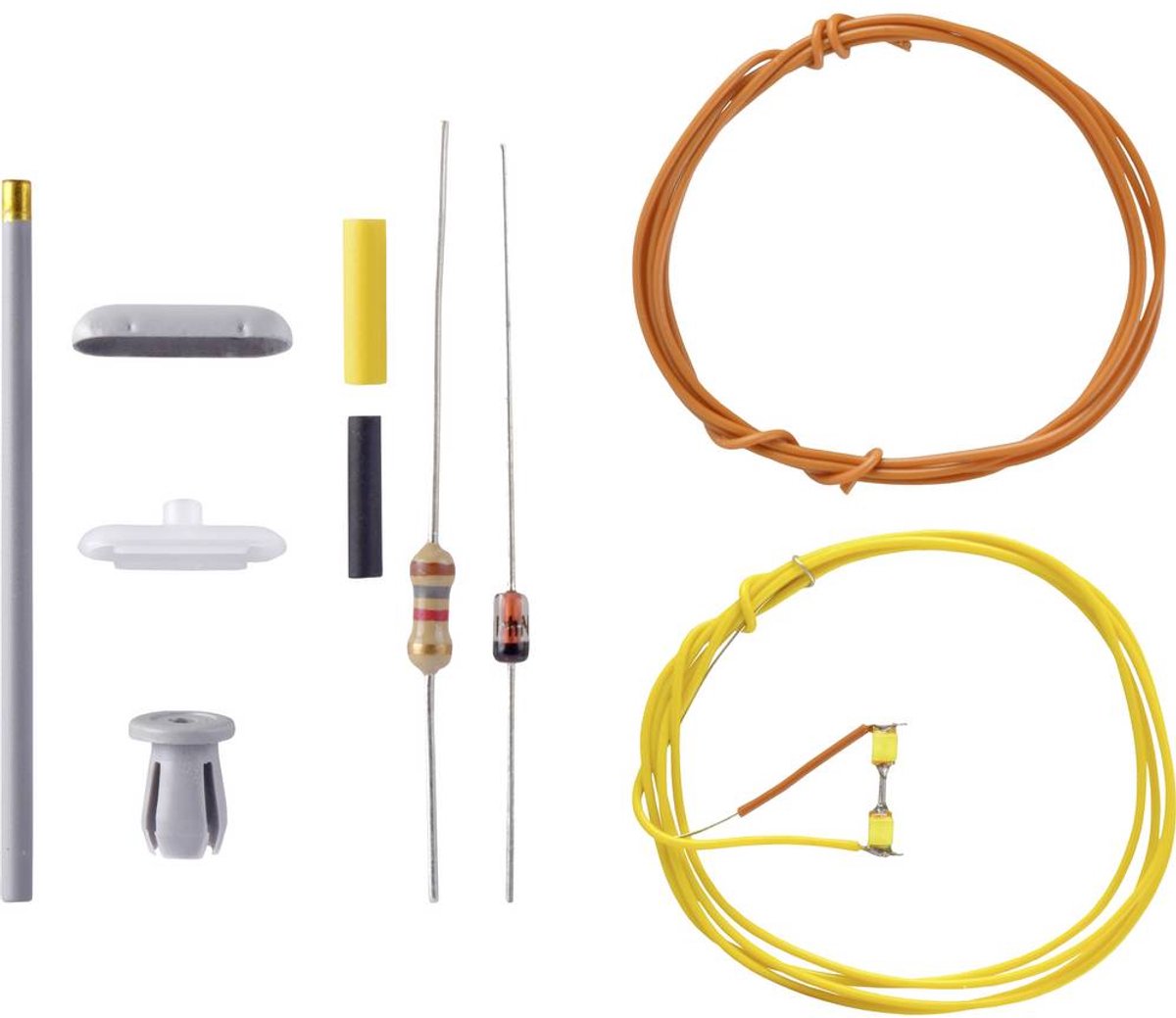 Viessmann Modelltechnik N Perronlantaarn Dubbel Bouwpakket 6626 1 stuk(s)