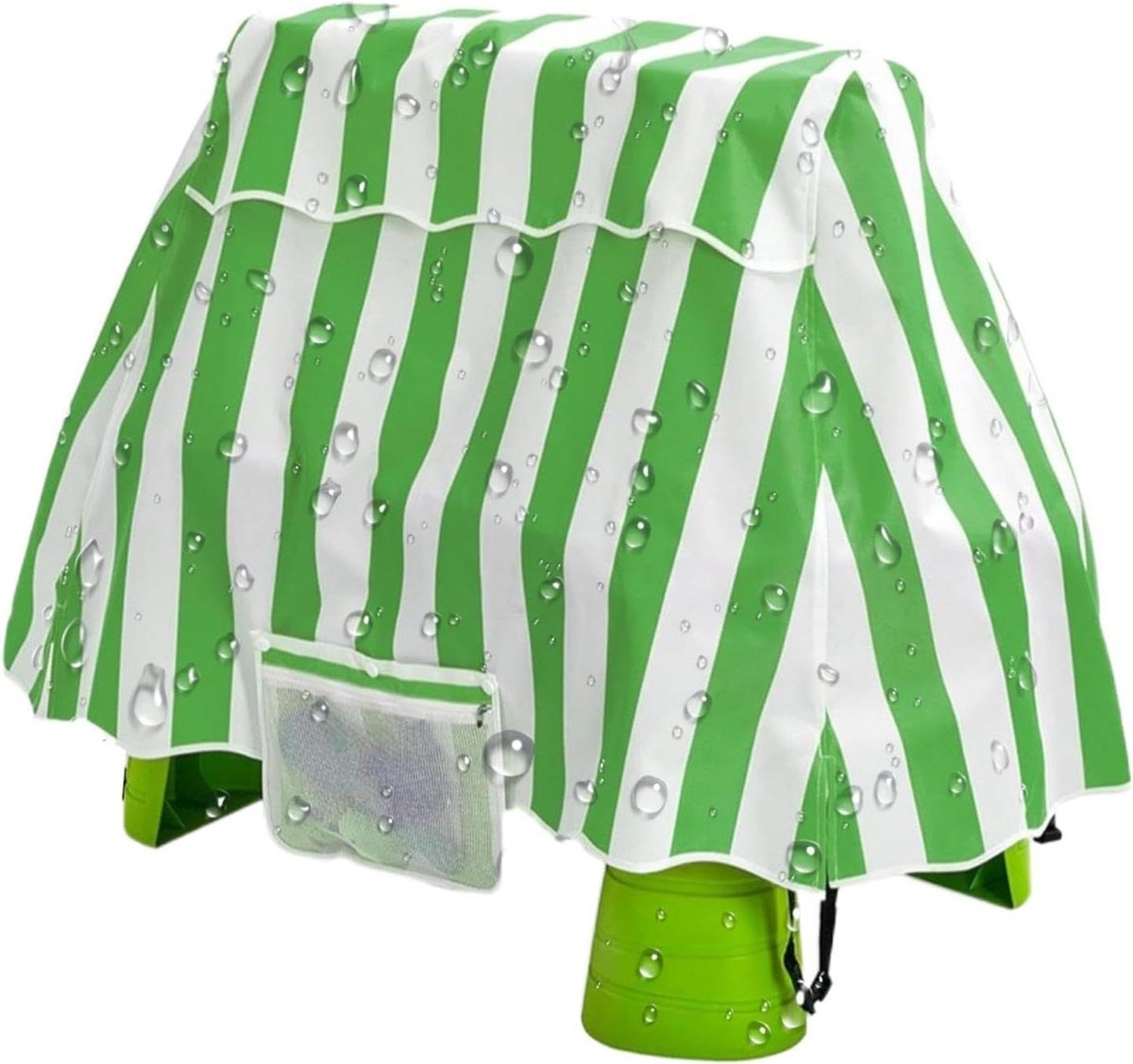 Water Table Cover - Outdoor Speelgoedhoes - Bescherming Speelgoed - Waterdicht Anti-UV - 94 x 56 x 65 cm - Groen