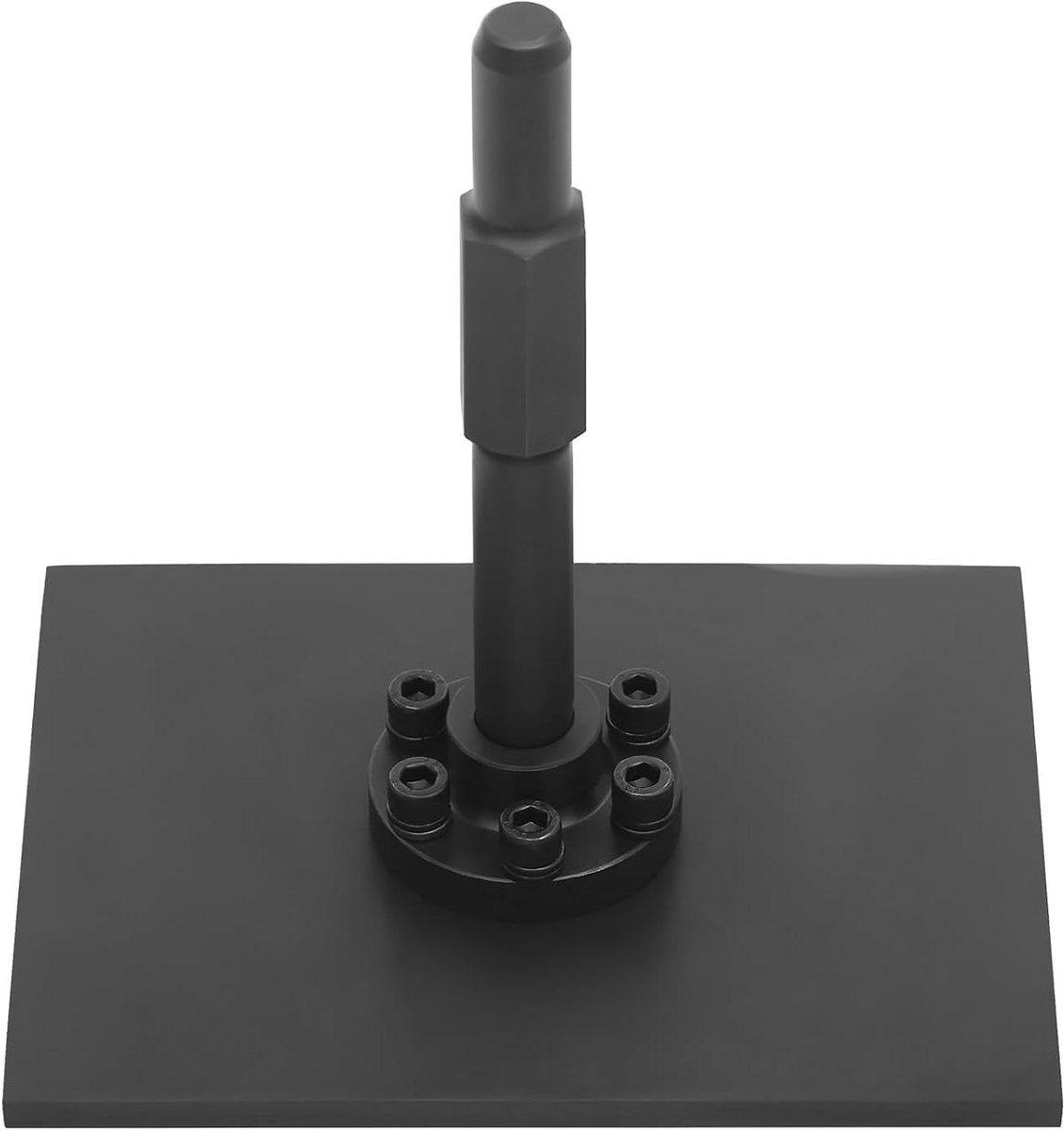 Betonstamper Stamperplaat - Verdichtingsplaat Trilplaat - Grond Verdichten - Hoge Temperatuur Gehard - 26 x 20.5 cm - Zwart