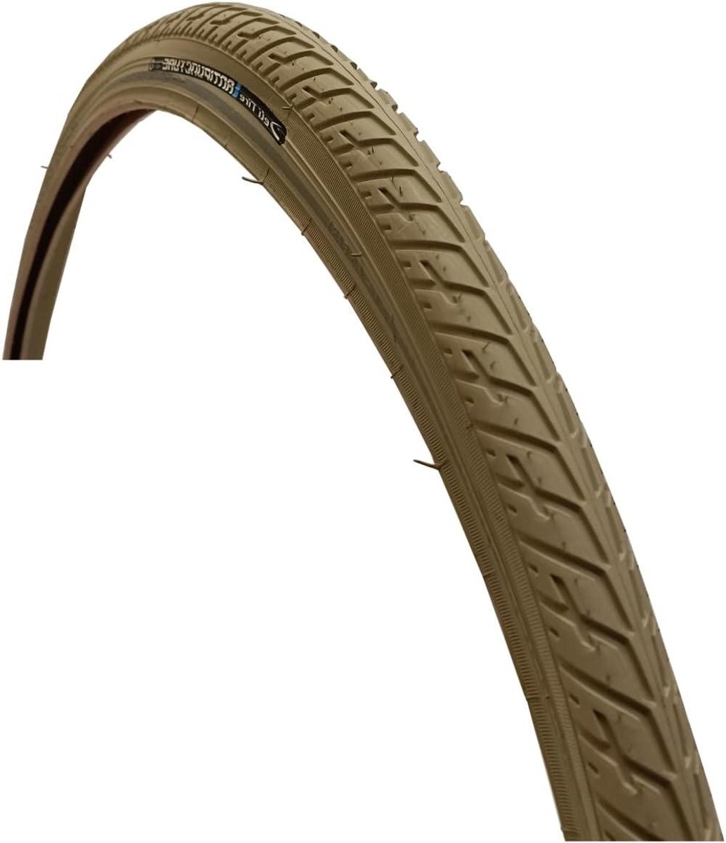 Fietsp band - Stadsfiets band - Veilig Fietsen - Anti-lek Reflectie - 28 x 1.75 - Geel