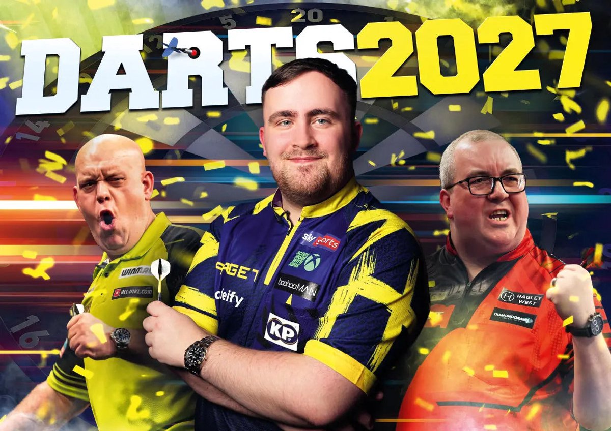 Darts A3 Kalender 2027