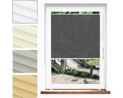 Plissé Gordijn - Jaloezie Raambekleding - Privacy en Zonwering - Top Down Bottom Up - 60 x 125 cm - Grijs