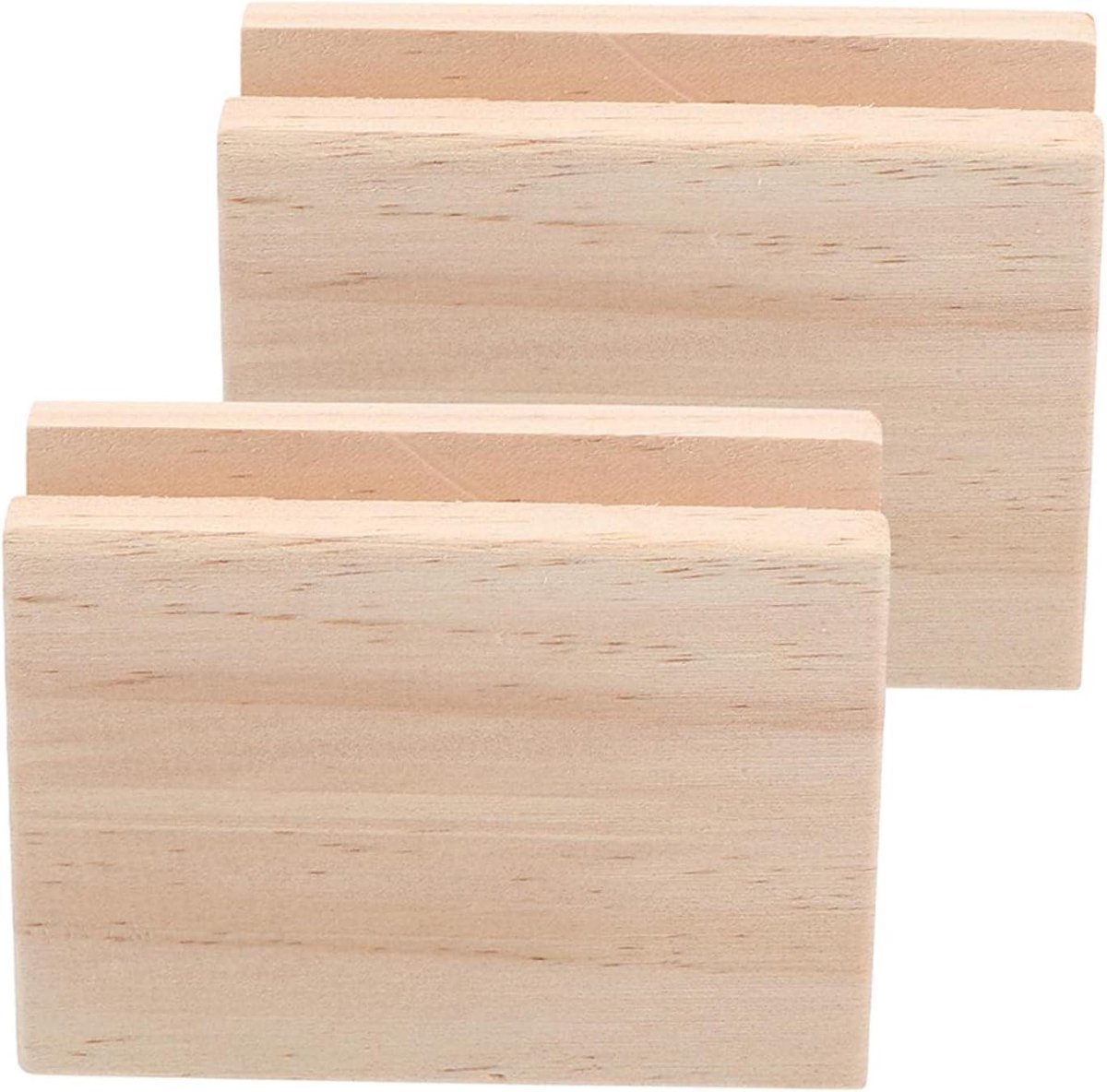 Meubelverhogers - Bedverhogers Bureauverhogers - Meubels Verhogen - Zonder Gereedschap Te Monteren - 10x7x4 cm - Licht Geel