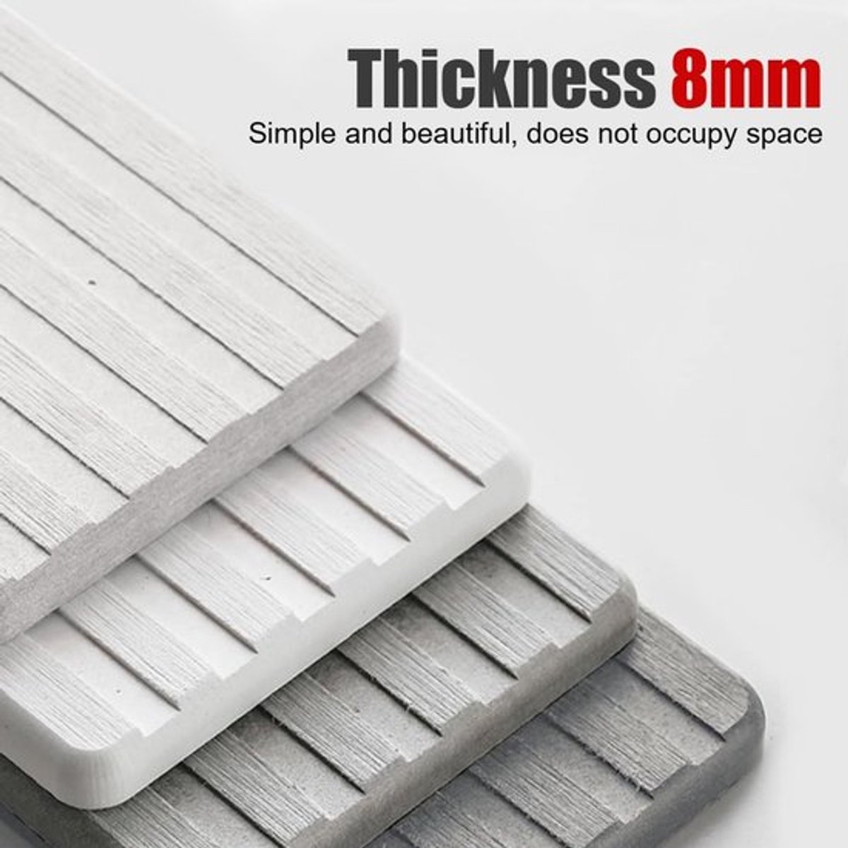 Afvoermat 8mm diatomeeënaarde - Antislip - Gootsteen - Keukenkraanmat - Snelle absorptie - Verstelbaar en demontabel - Waterabsorberende Mat