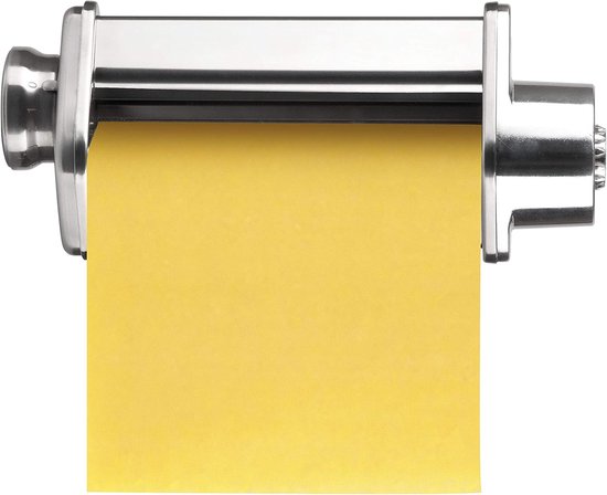 Pastaroller - Pastamachine Fettuccine - Verse Pasta Maken - Handmatige Bediening - 14 cm - Zilverkleurig — afbeelding 3
