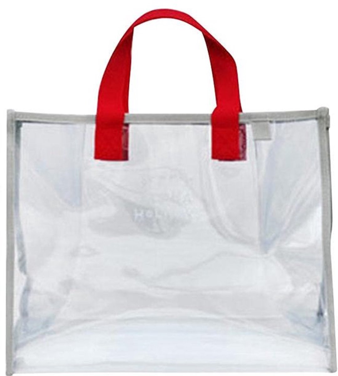 Stranddraagtas Waterdicht - Grote Capaciteit - Transparant - Unisex - 35,5 x 28 x 15 cm - Lichtgewicht PVC - Zwemtas