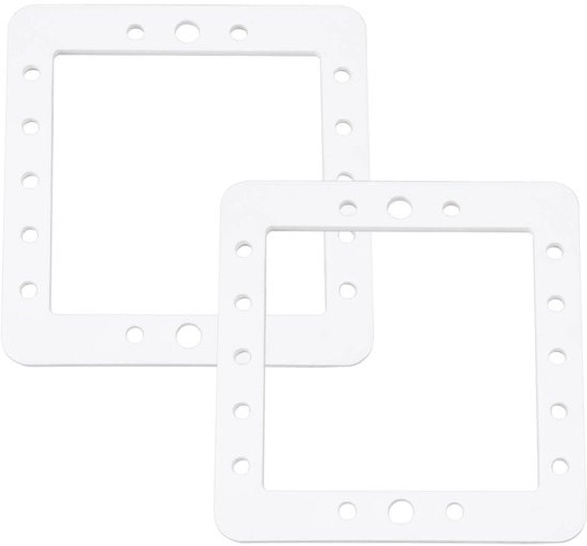 Flensafdichting Dubbellaags - 2x Afdichting - Lipafdichting - Zwembadafdichting - 198 x 188 mm - Corrosiebestendig EVA