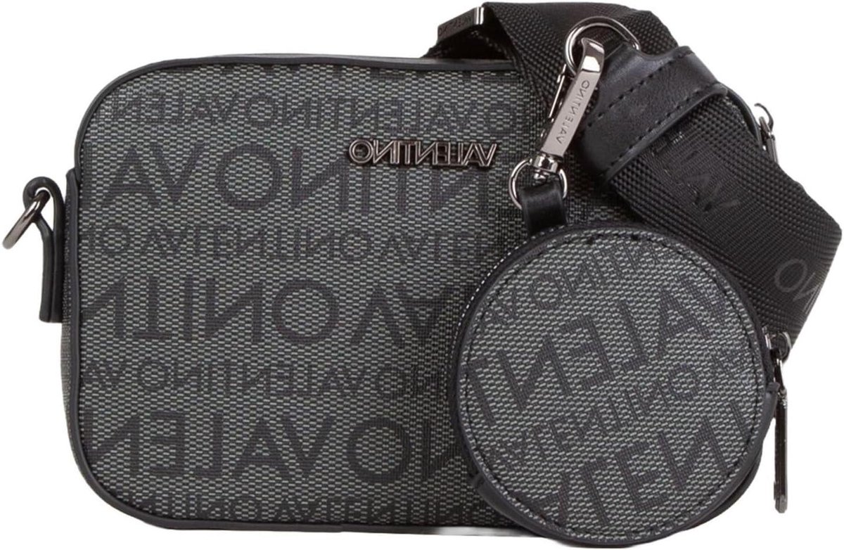 Crossbody Tas - Schoudertas Heren - Dagelijks Gebruik - Stijlvol Design - 19 x 12.5 cm - Antraciet