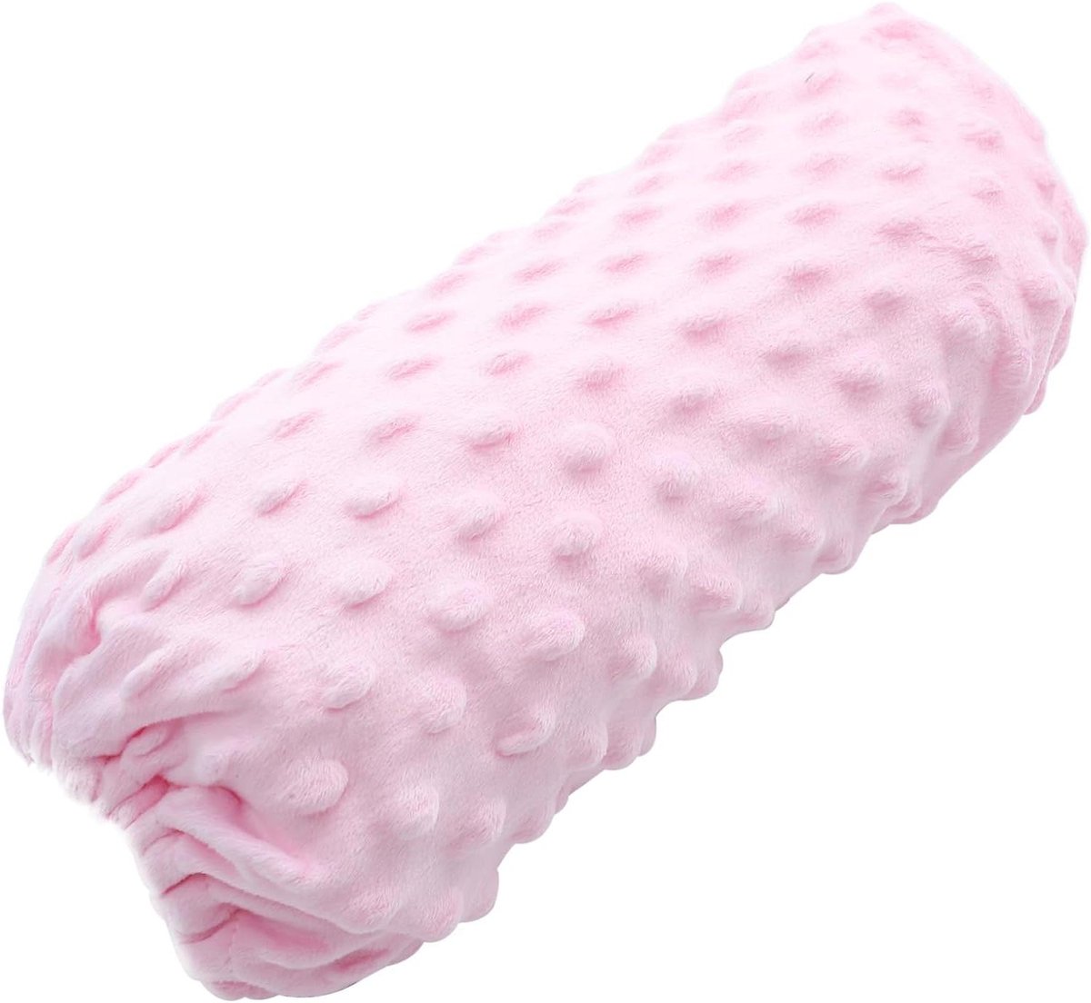 Babyverschoonmat - Aankleedkussenhoes Verschoningsmatje - Babyverzorging - Herbruikbaar en Wasbaar - 110 x 60 cm - Roze