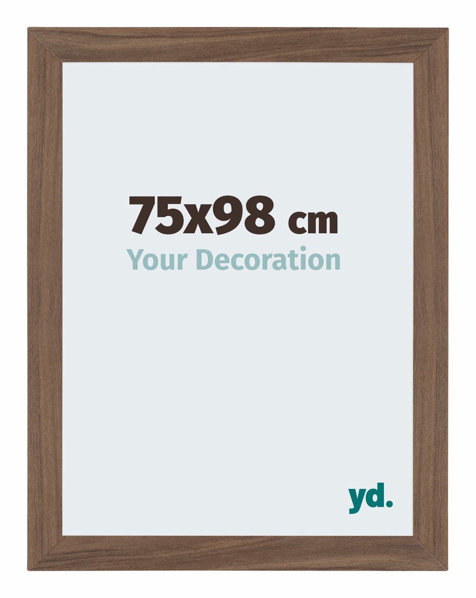 Your Decoration - Puzzellijst 75x98 cm - Walnoot Donker - Puzzellijst 1500-2000 stukjes - MDF Fotolijst - Mura