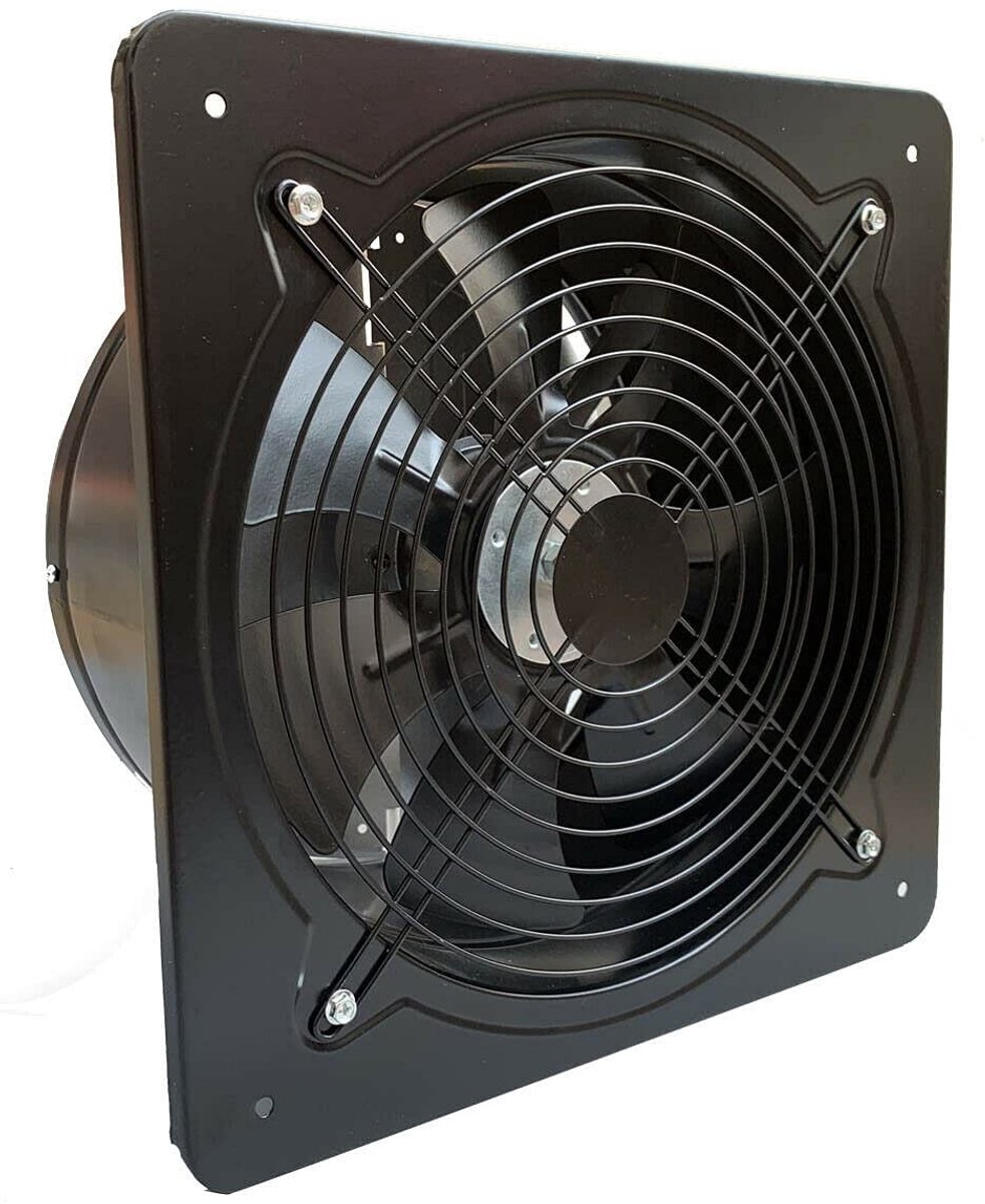 Omgoods - 120W Axiaal Ventilator voor Keuken en Badkamer, 300 mm