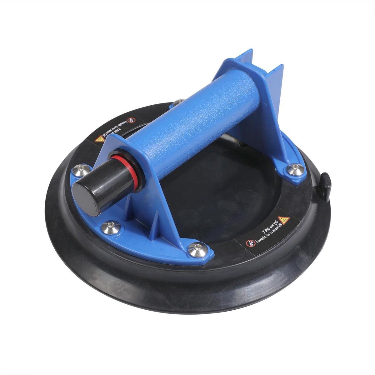 Zuignap Glaslifter - Vacuüm Hefgereedschap - Materiaal Verplaatsen - 150kg Draagvermogen - 8 inch Diameter - Zwart