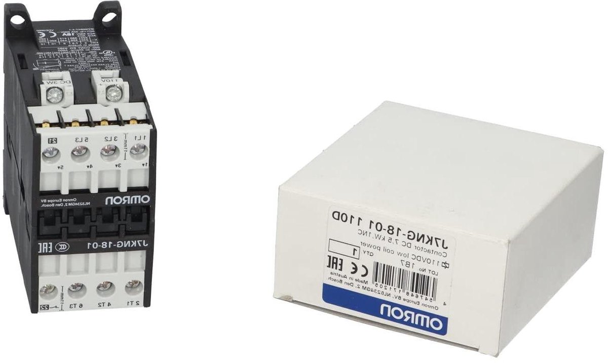 Magneetschakelaar - Contactor - Industriële Automatisering - Hoge Schakelcapaciteit - 21 x 15 x 10 cm - Grijs