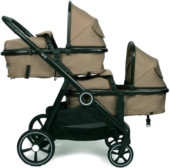 Voetenzak Kinderen - Slaapzak Kinderwagen - Warm Blijven - Speciale Pasvorm - XL - Taupe — afbeelding 3